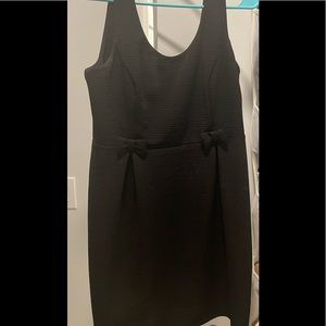 Lauren Conrad black dress with bow detail